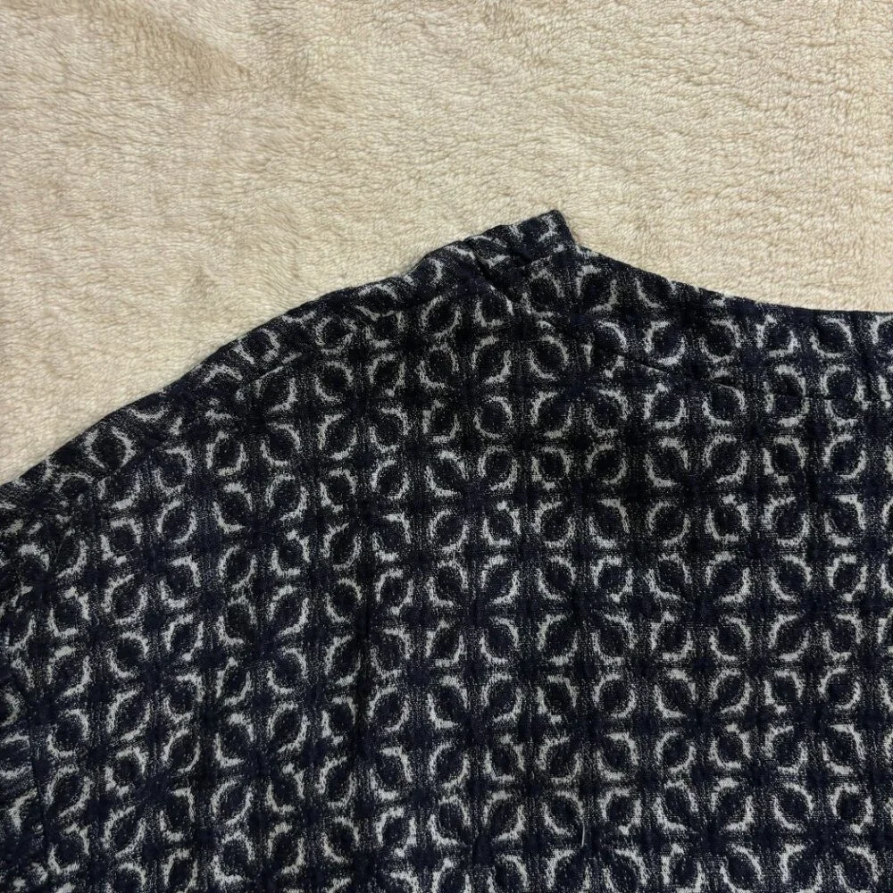 Collection Privee? Womens Blouse Size Small Linen‎ Blend Blue Lagenlook Italy